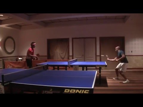 Zandrix vs Aaron Table Tennis 3/20/16
