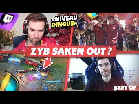 SAKEN VEUT QUITTER ZYB, NISQY RÉAGIT - Best Of LoL #1454 Réactions