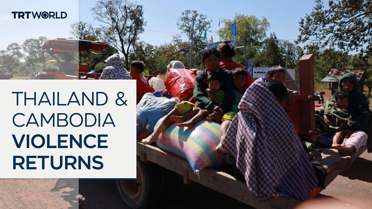 Thailand and Cambodia trade blame over border fighting