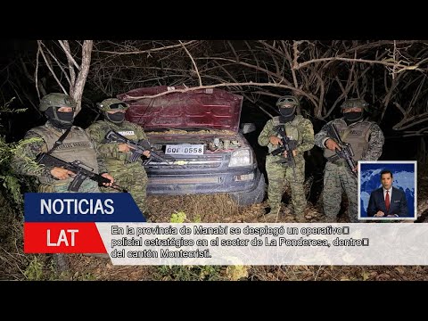 Golpe al Desmantelamiento de Vehículos en Montecristi: Operativo Policial en La Ponderosa