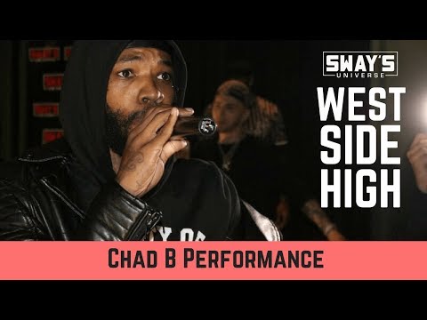 Newark’s Own Chad B Performs For The Students of West Side High on Sway In The Morning