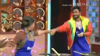 Ashwin Shivangi dance Cook with comali 2