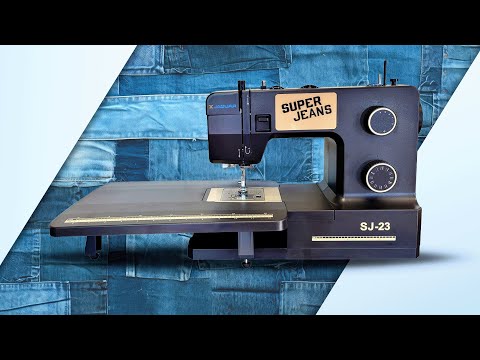 Siuvimo mašina Jaguar SJ-23 SUPER JEANS video