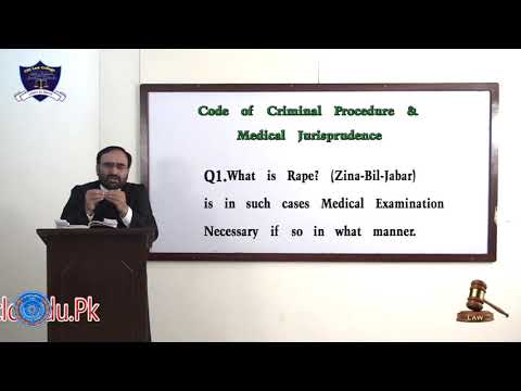 Criminal Procedure code and Medical Jurisprudence Part-III Lecture-3