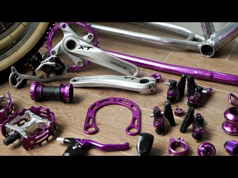 PURPLE COMPONENTS BUILD MTB / FEDERAL COMPETITION / BIKE BUILD