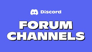 Organize your Server with Forums
