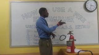 How to use a Fire Extinguisher correctly in the workplace