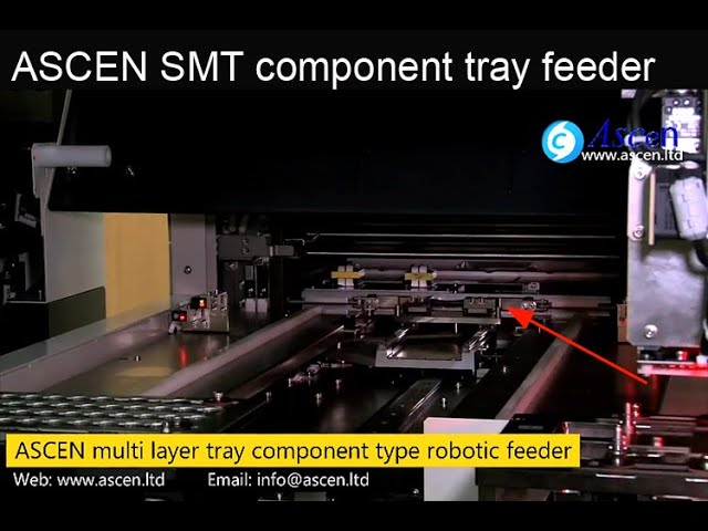 capacitance tray feeder