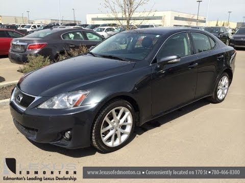 Lexus Certified Pre Owned 2011 IS 250 AWD - Leather with Moonroof Package - West Edmonton