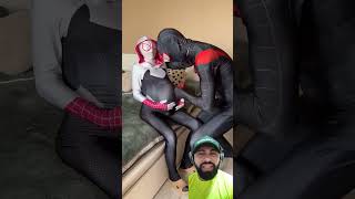 Será que o baby aranha vai nascer logo ? #shorts #spiderman #cosplay