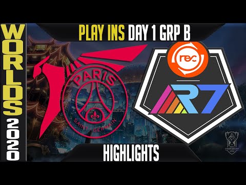 PSG vs R7 Highlights | Worlds 2020 Play Ins Group B Day 1 | PSG Talon vs Rainbow7