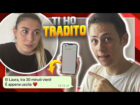 HO TRADITO LA MIA RAGAZZA...*prank finito male*