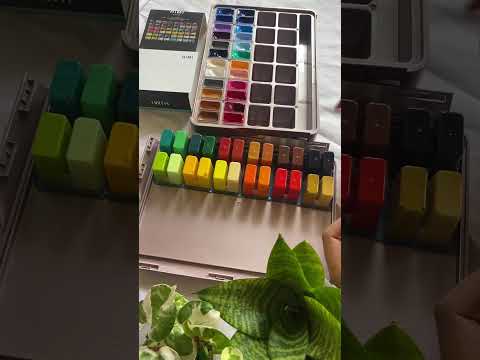 Unboxing Himi Acrylic | 48 paint set 