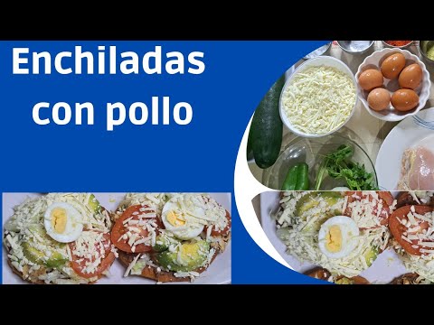 como HACER Enchiladas con POLLO MUY sabrosas