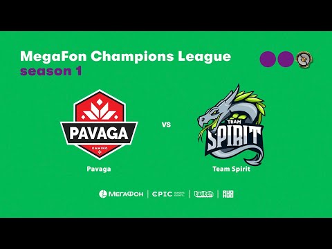 Pavaga Gaming vs Team Spirit, MegaFon Champions League, bo3, game 2 [Adekvat & Lightofheaven]