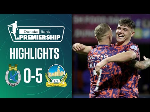 Blues produce five star Friday night rout | Dungannon Swifts 0-5 Linfield | Irish League Highlights