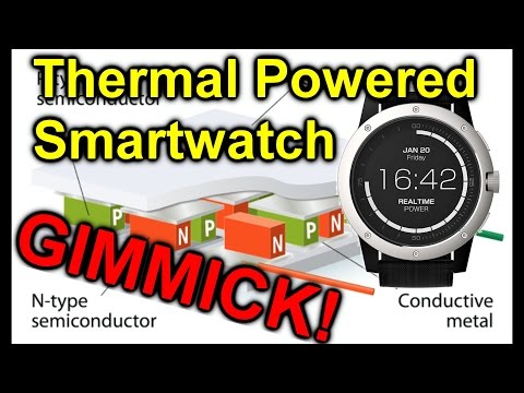 EEVblog #945 - Thermal Powered Smartwatches Are GIMMICKS!