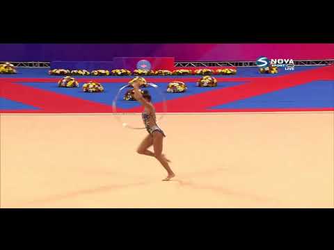 Ekaterina SELEZNEVA (AA) hoop - World cup Sofia 2019