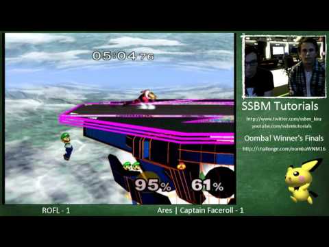 Oomba Winners Finals - ROFL (Luigi) vs Captain Faceroll (Sheik) - Super Smash Bros. Melee