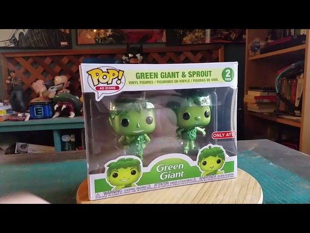 Vídeo relacionado con Funko POP! Ad Icons: Green Giant and Sprout 2 Pack [Metallic] - SDCC Debut