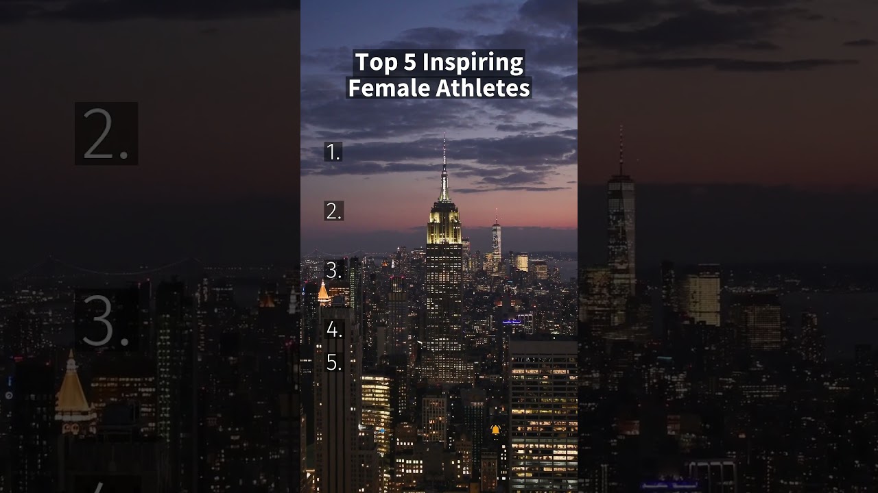 Top 5 Inspiring Female Athletes subscribed