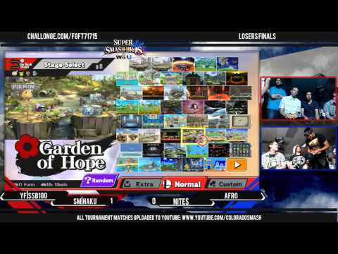 FGF4 - YF|SSB100 & SM|Haku Vs. Nite$ & Afro Losers Finals - Smash 4