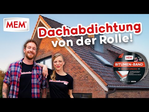 Mit Bitumenband Anschlüsse und Nahstellen abdichten - So geht's!