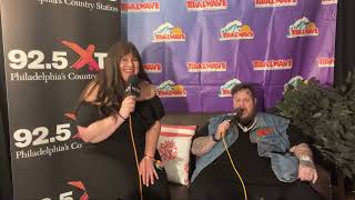 Jelly Roll Backstage with Nicole at TidalWave Music Festival 2023