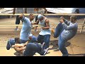LIL FLIP Vs LUDACRIS Vs FAM LAY Vs MEMPHIS BLEEK Def Jam Fight For NY Best Crazy Fighting Game