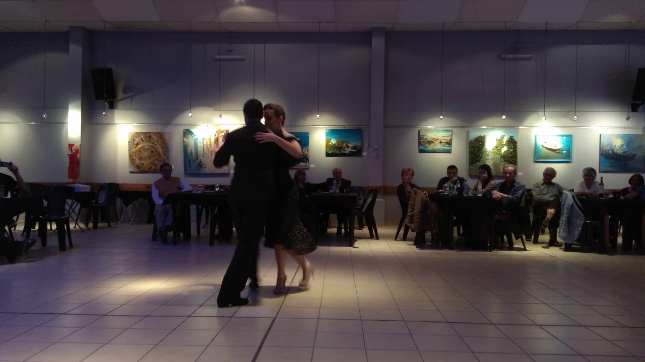 Fernanda Grosso y Alejandro Ferreira, Vals SiTango, San Isidro 10 10 2018