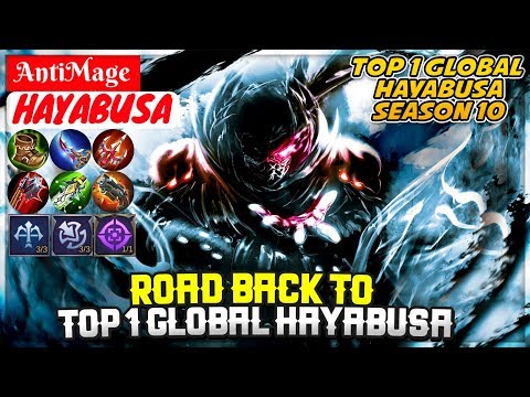Road Back To Top 1 Global Hayabusa [ AntiMage Hayabusa ] - Mobile Legends