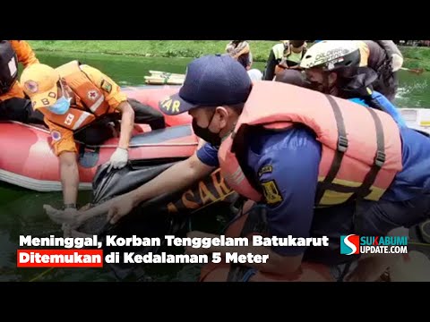 Meninggal, Korban Tenggelam Batukarut Ditemukan di Kedalaman 5 Meter