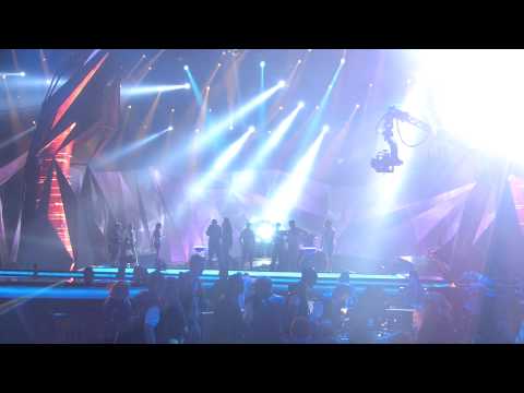 Belarus getting ready (3) for 2nd rehearsal - Alyona Lanskaya - "Solayoh" - Eurovision 2013