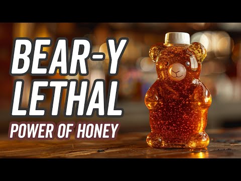 Unleash the Bear-y Lethal Power of Honey Against Bacteria! 🍯🐻