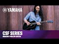 Yamaha Westerngitarre CSF1M – Translucent Black