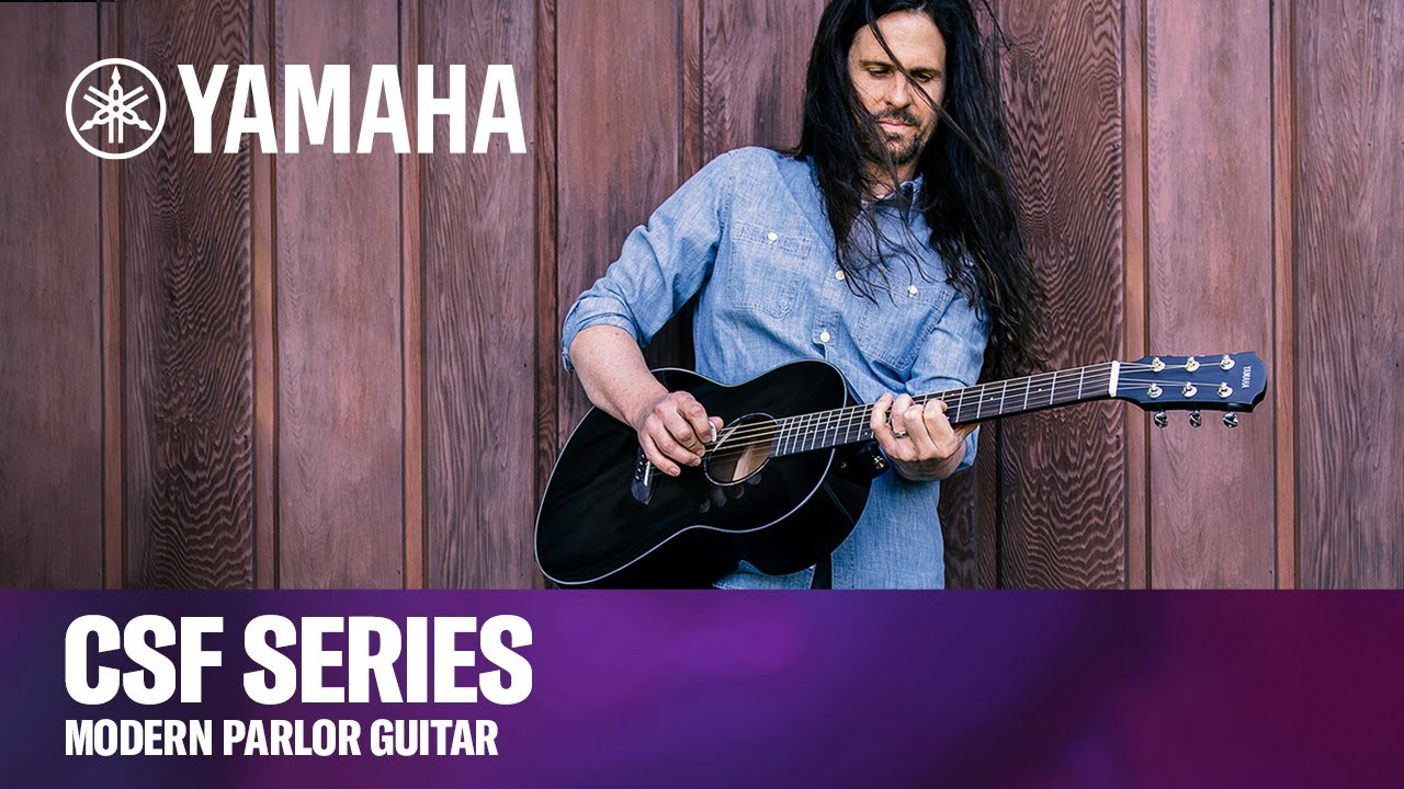 Yamaha Westerngitarre CSF1M – Translucent Black