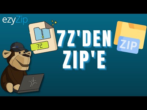 7Z'yi Çevrimiçi Olarak ZIP'e Nasıl Dönüştürülür!