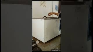 Ductility test on bitumen