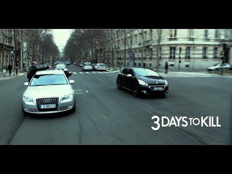 3 Days to Kill - Scena in italiano "Inseguimento a Parigi"