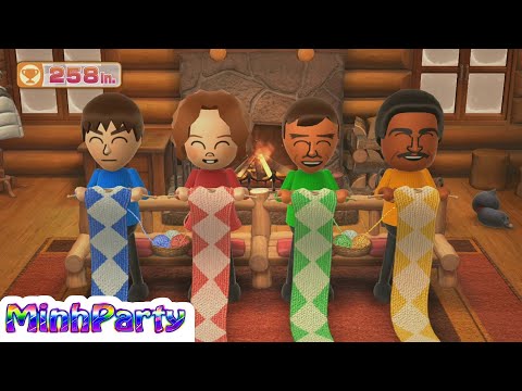 Wii Party U Minigames Gameplay Battle of the Minigames #16 @MINH PARTY U