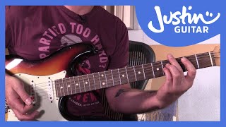 How to play Hit Me With Your Best Shot - Pat Benatar - Guitar Lesson Tutorial (BS-825)