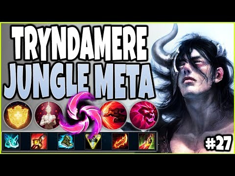 TRYNDAMERE JUNGLE META! LoL Meta Tryndamere Season 10 Build Guide #27! Best Tryndamere s10 Gameplay