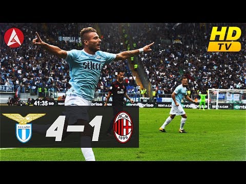 [SERIE A] Lazio 4 - 1 AC Milan  ⚽ All Goals & Highlights  📌 10/09/2017