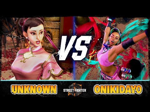 SF6 - CHUN-LI (Unknown) vs. KIMBERLY (Onikidayo) Ranked Matches