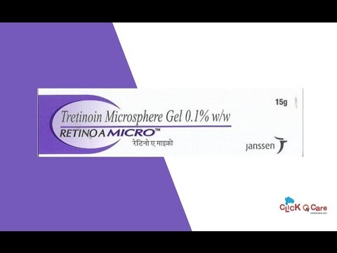 Retino a micro 0.1 gel, packaging type: tube, packaging size...