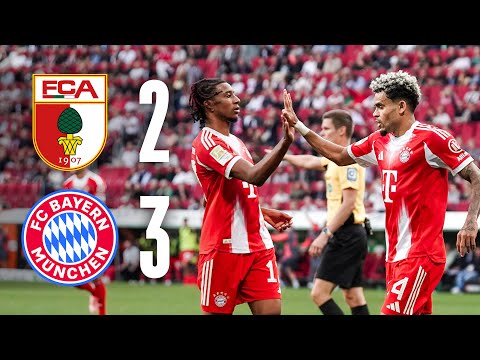 Olise & Diaz score again! ✨ | FC Augsburg vs. FC Bayern 2-3 | Highlights - Bundesliga