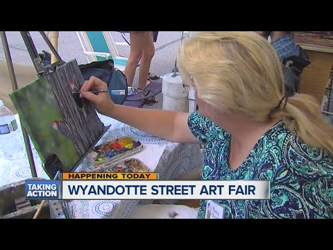 Unique art at festival in downtown Wyandotte