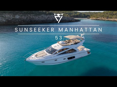 Ride the Mediterranean Sea with the Sunseeker Manhattan 53!
