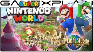 Super Nintendo World Announced for Universal Studios with Artwork