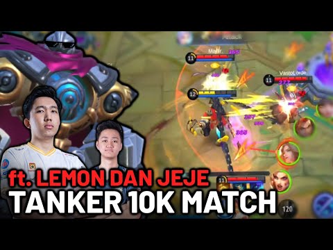 BARENG LEMON JEJE DAN JHEHEHE SEKALIAN PAKET HABIS - ICEO TANKER 10K MATCH - MOBILE LEGENDS